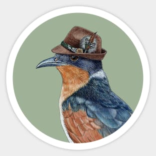 Chestnut-winged cuckoo Sticker